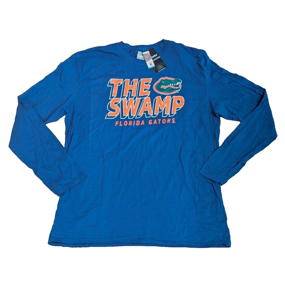 Florida Gators "The Swamp" Blue Long Sleeve Shirt Men's Size XL by Captivating